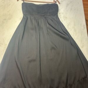 Banana Republic Black Strapless Dress